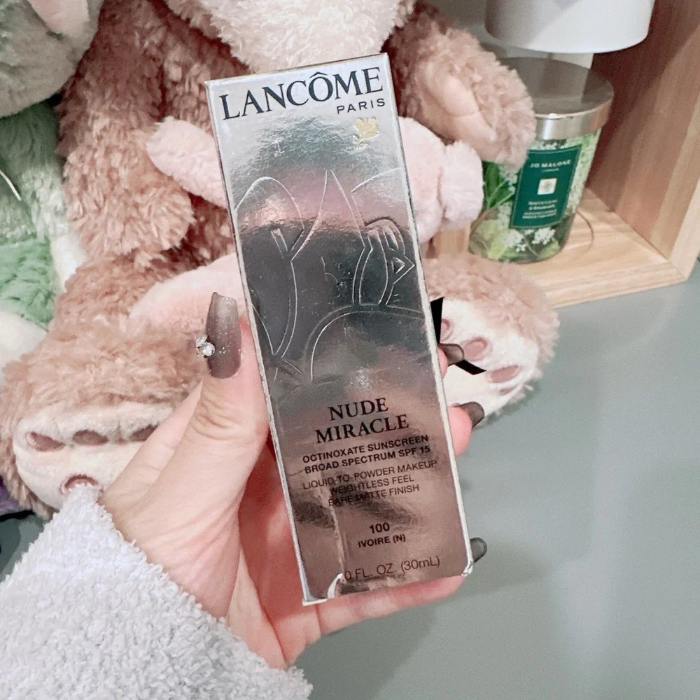 Lancôme Nude Miracle Foundation 100 Ivoire N | 30ml | Brand New Boxed (Expired